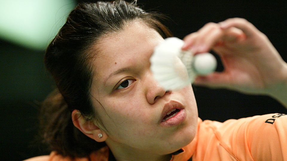 Mantan pebulutangkis Indonesia, Mia Audina. Copyright: © INTERNET